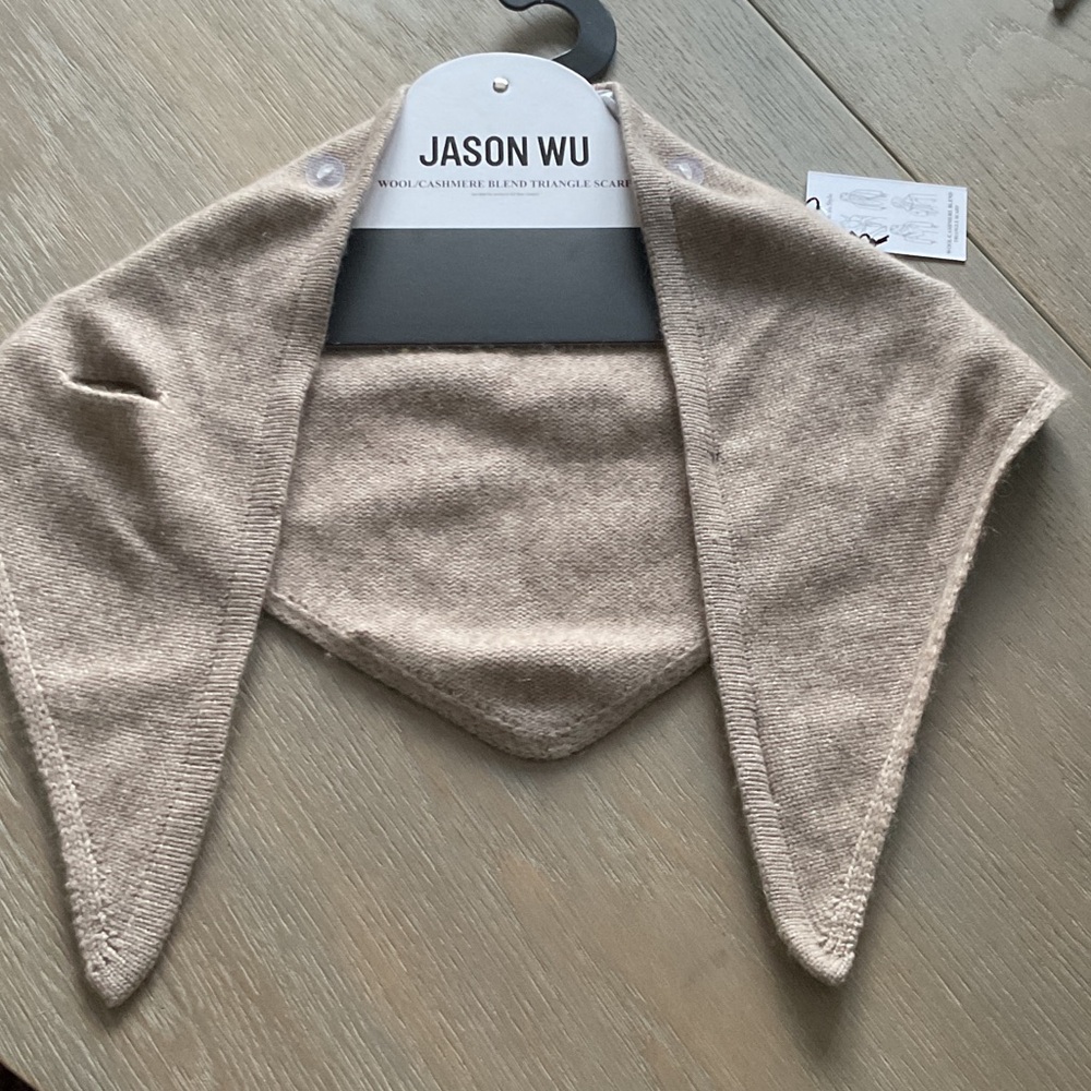 Jason Wu Cashmere Blend Tan Scarf